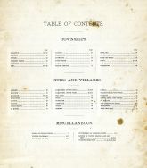 Table of Contents, Jackson County 1893